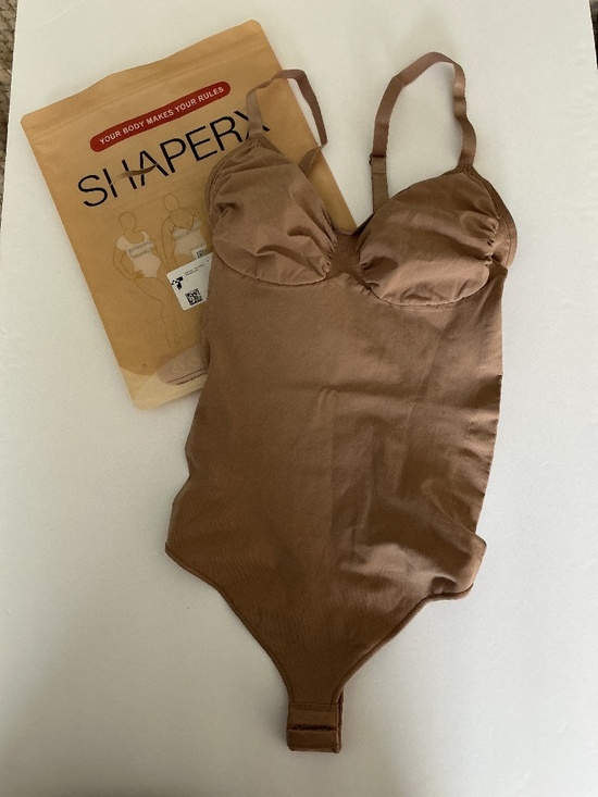 Shaperx Other - SHAPERX Bodysuit for Women Tummy Control Shaper Tank Top,SZ5215-Beige-S/M NWOT